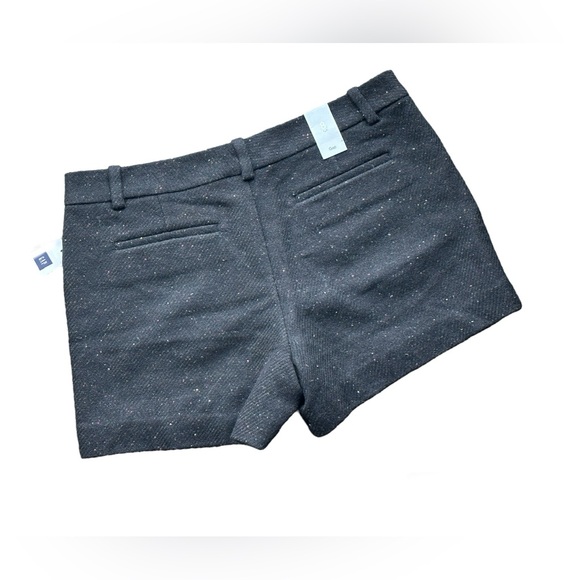GAP Black Lined Wool Shorts with Colorful Speckles - Women’s Size 8 - Picture 2 of 5